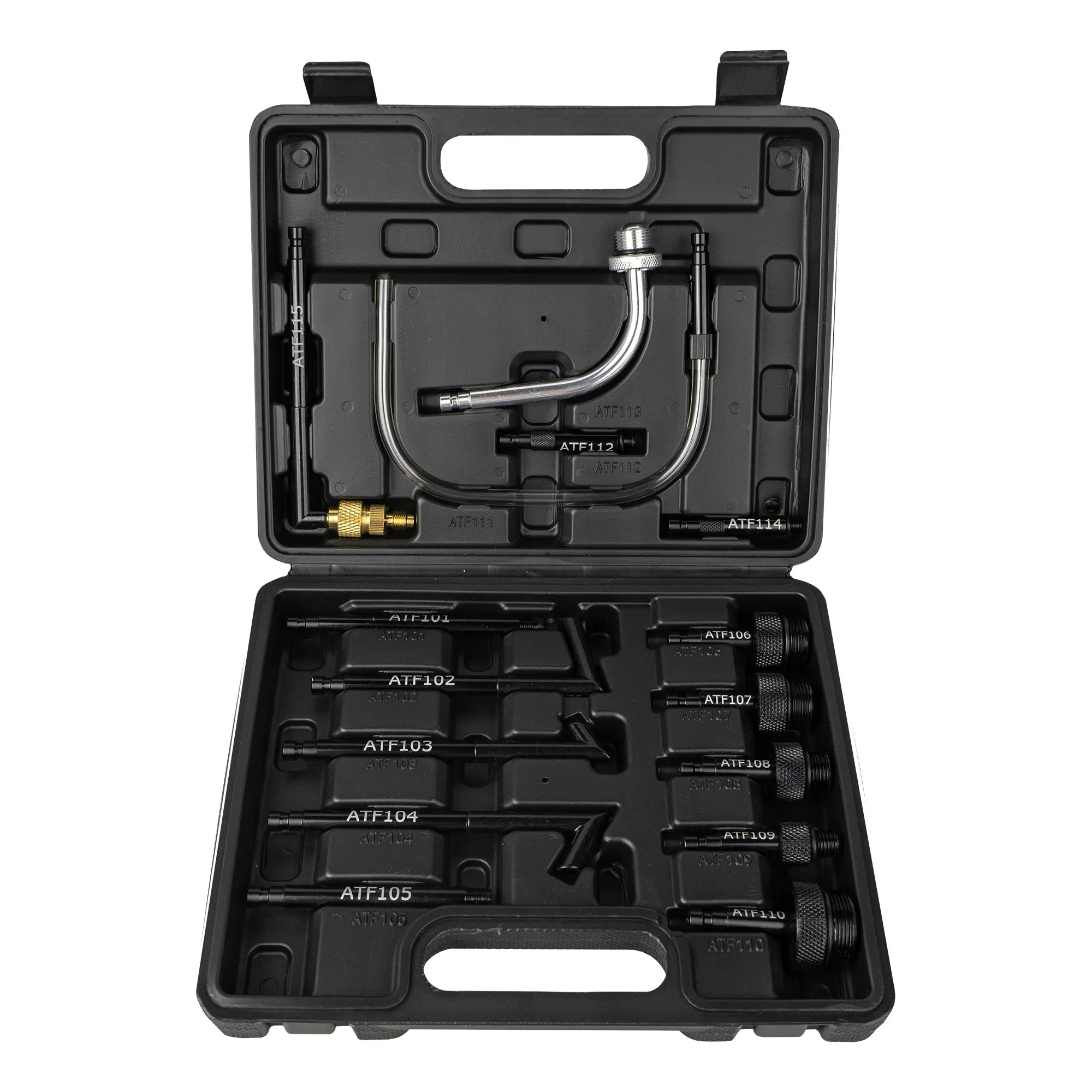 A VENDRE MATERIEL DE GARAGE REF : 54555 POMPE DE TRANSMISSION PNEUMATIQUE 10L AVEC 15 ADAPTATEURS