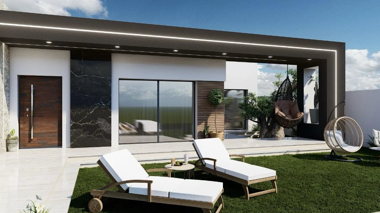 Une charmante villa 500m² de terrain zone el bessbessia