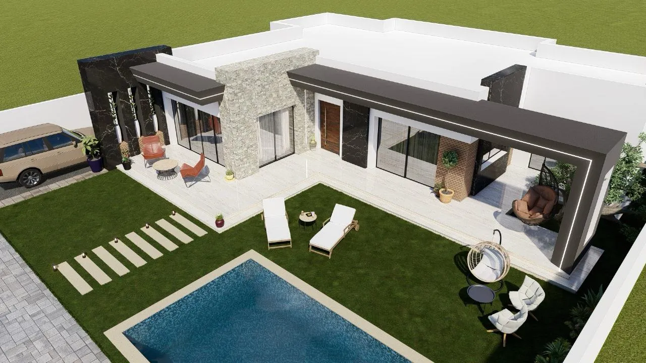 Une charmante villa 500m² de terrain zone el bessbessia