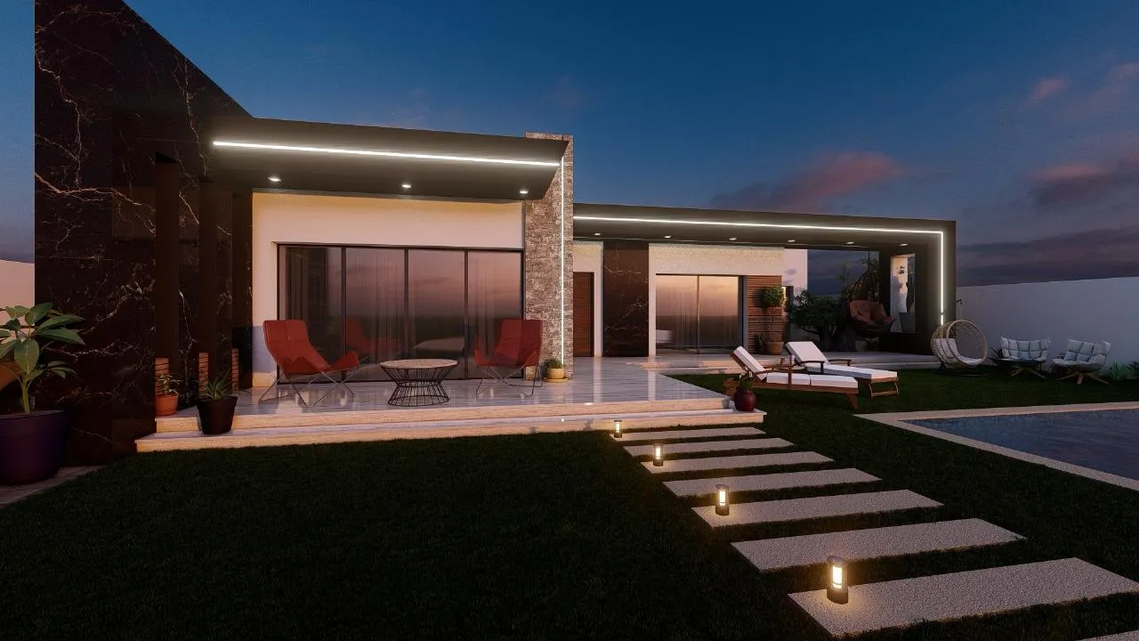 Une charmante villa 500m² de terrain zone el bessbessia