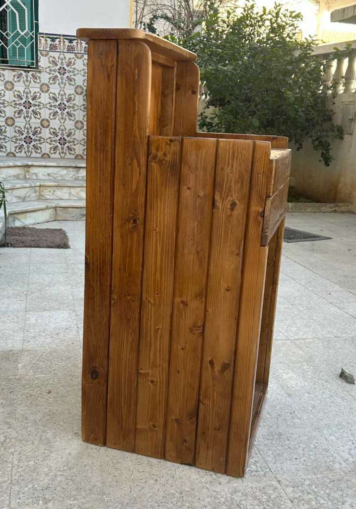 Caisse en bois naturel 