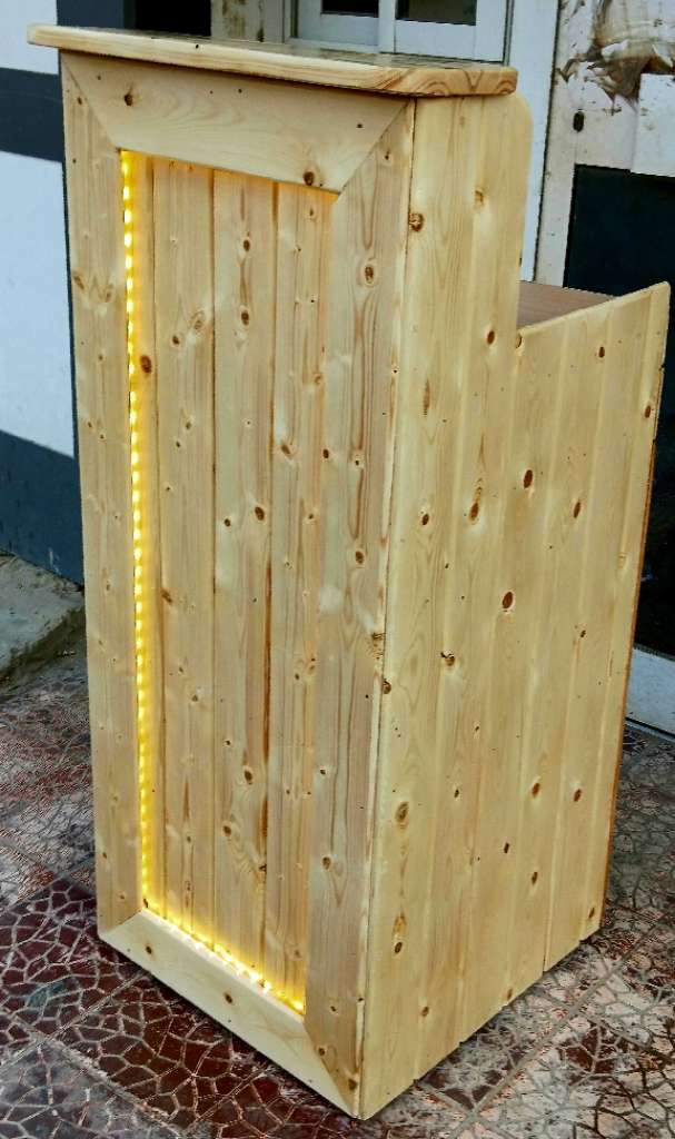 Caisse en bois naturel 