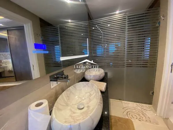 Duplex s+3 meublé avec terrasse vue sur mer à Gammarth ZDL0204