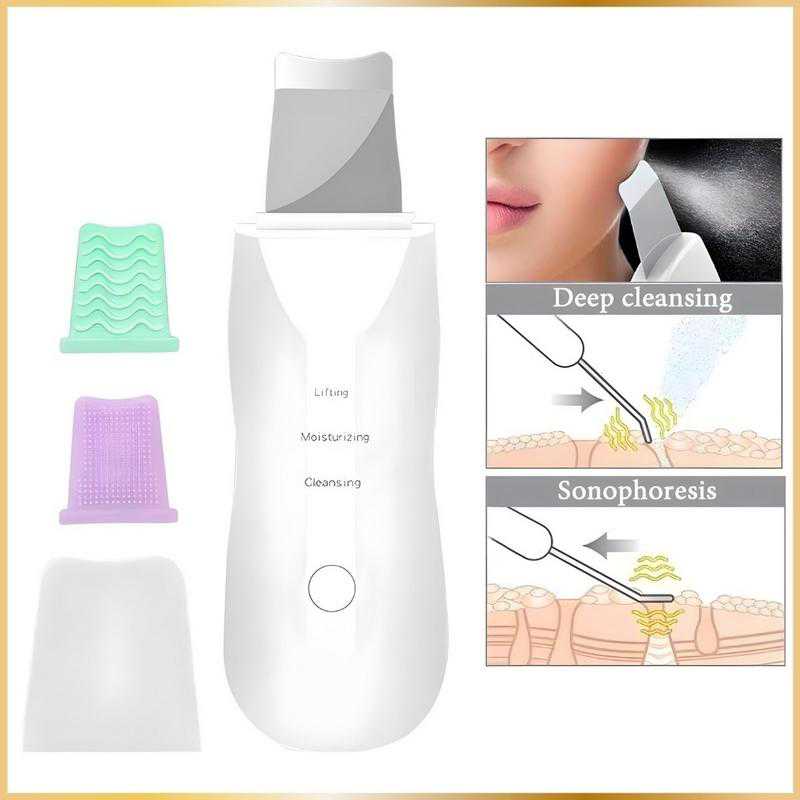 Appareil Épurateur Visage 3en1 : Nettoyage & Hydratation & Purification