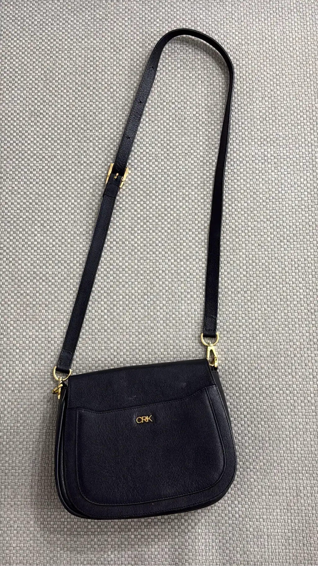 Sac à bandoulière CRK noir