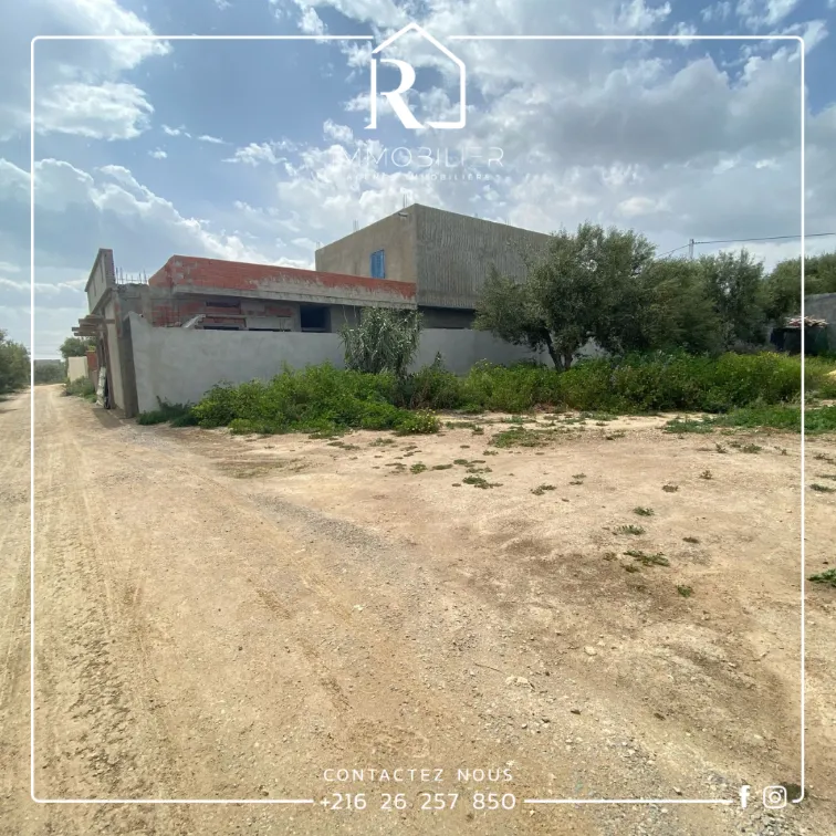 Un bon #TERRAIN a #vendre #HAMMAMET Sud zone #villas