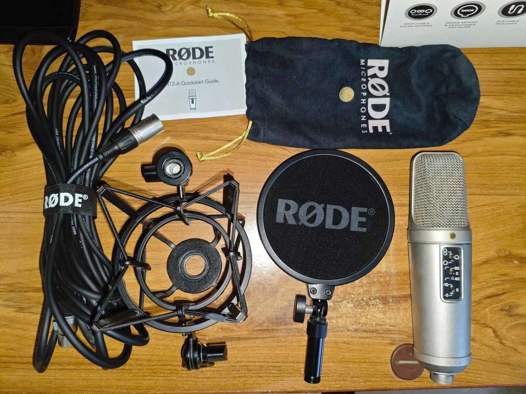 Microphone à condensateur Rode NT2-A (Etat Excellent/Jamais utilisé)