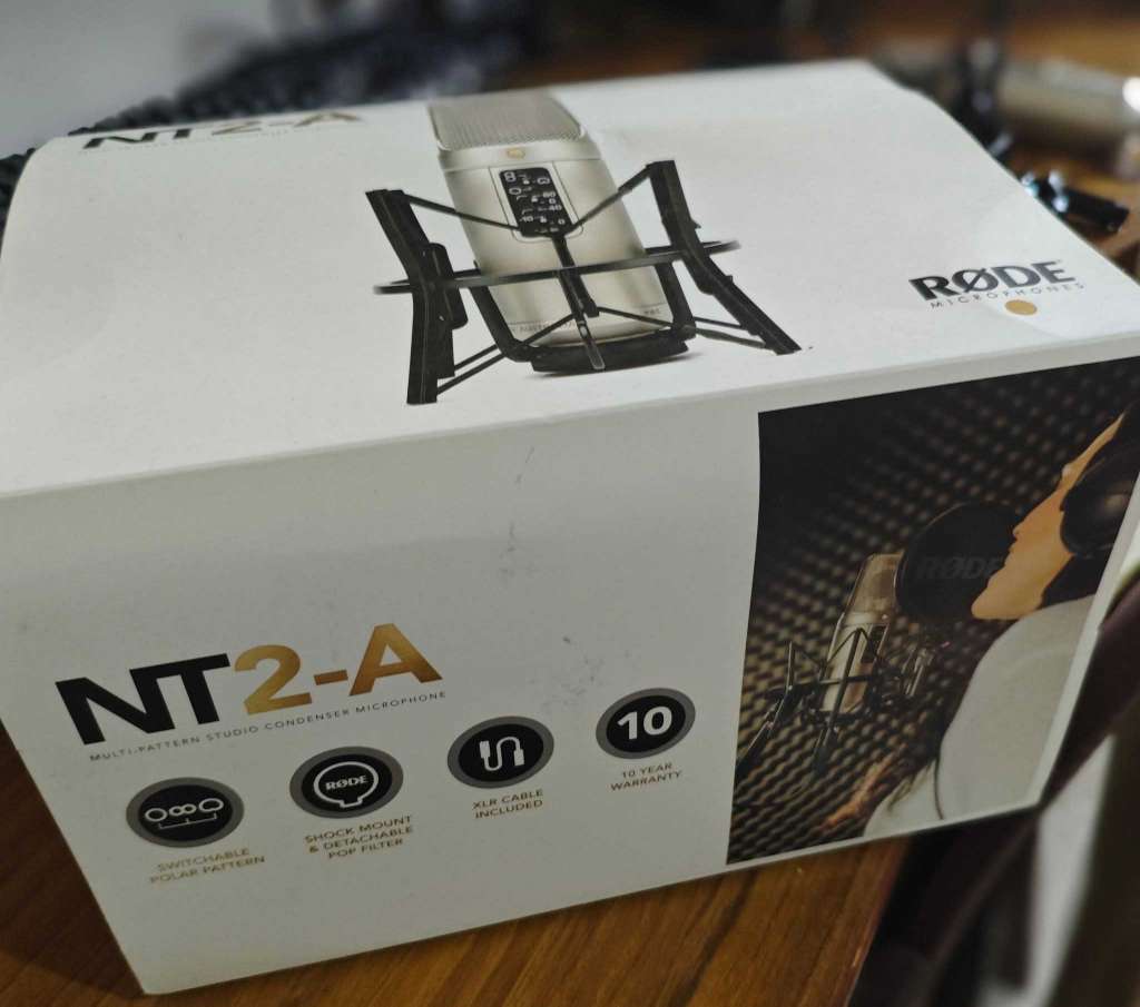 Microphone à condensateur Rode NT2-A (Etat Excellent/Jamais utilisé)