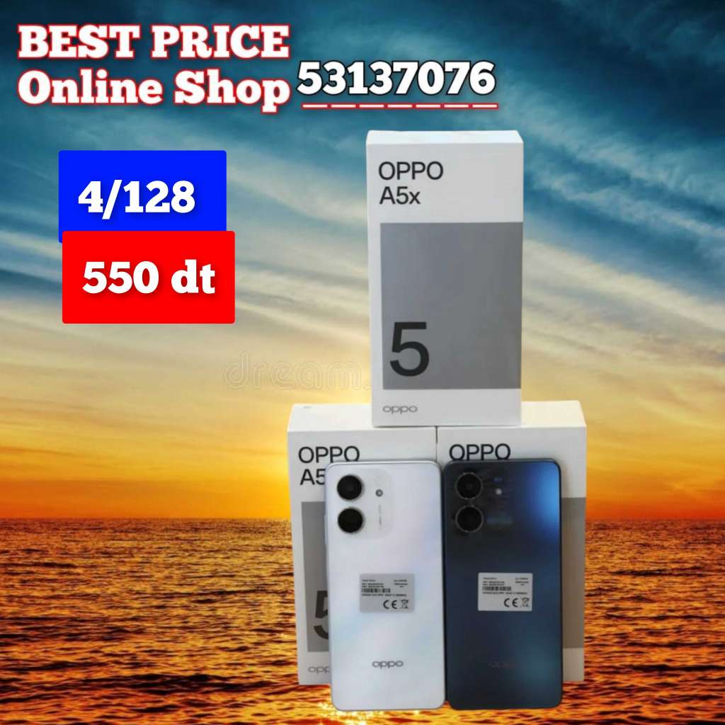 Oppo A5X 4G 4/128 Cacheté #Validé✔️