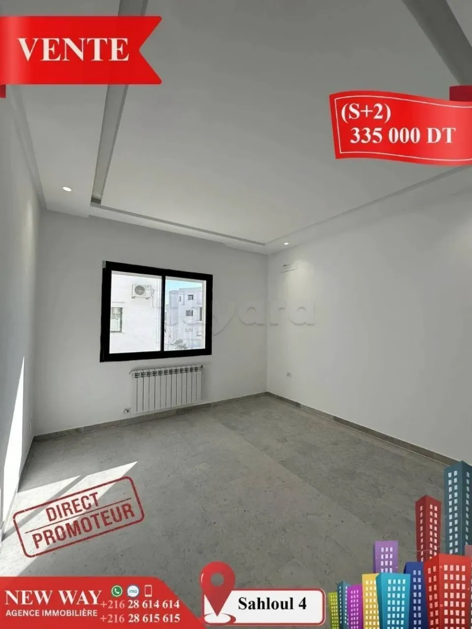 (S+2) Directe Promoteur à Sahloul 4