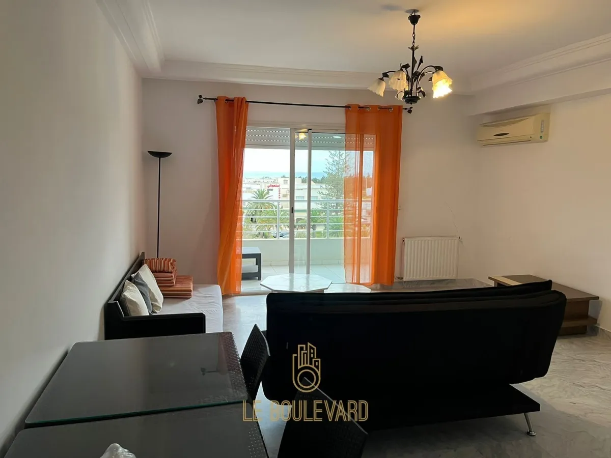 A louer Appartement S+1 vue mer à Mrezga