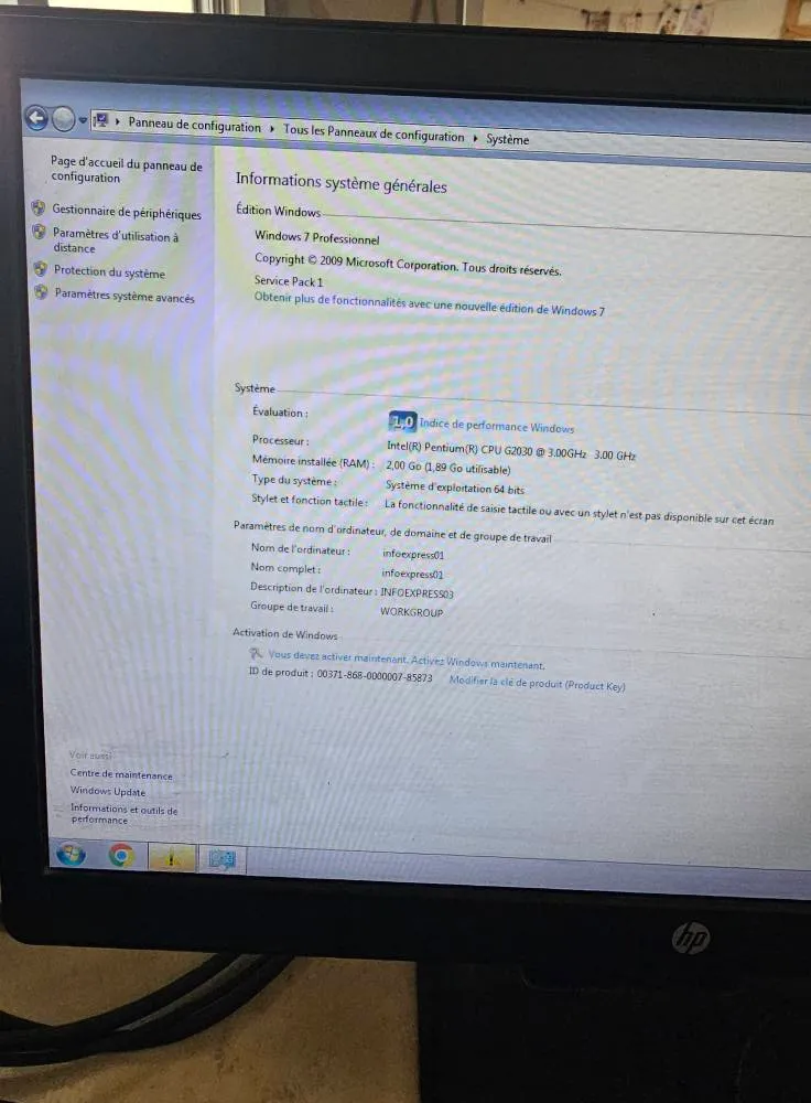 3 ordinateurs à vendre