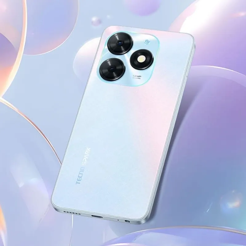 Tecno Spark Go 2024 4Go/64Go Blanc - Téléphone Mobile 