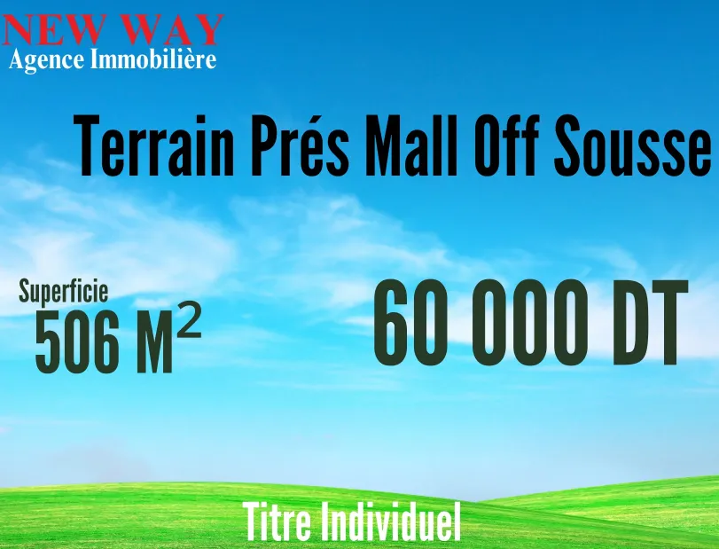Terrain Prés Mall Off Sousse