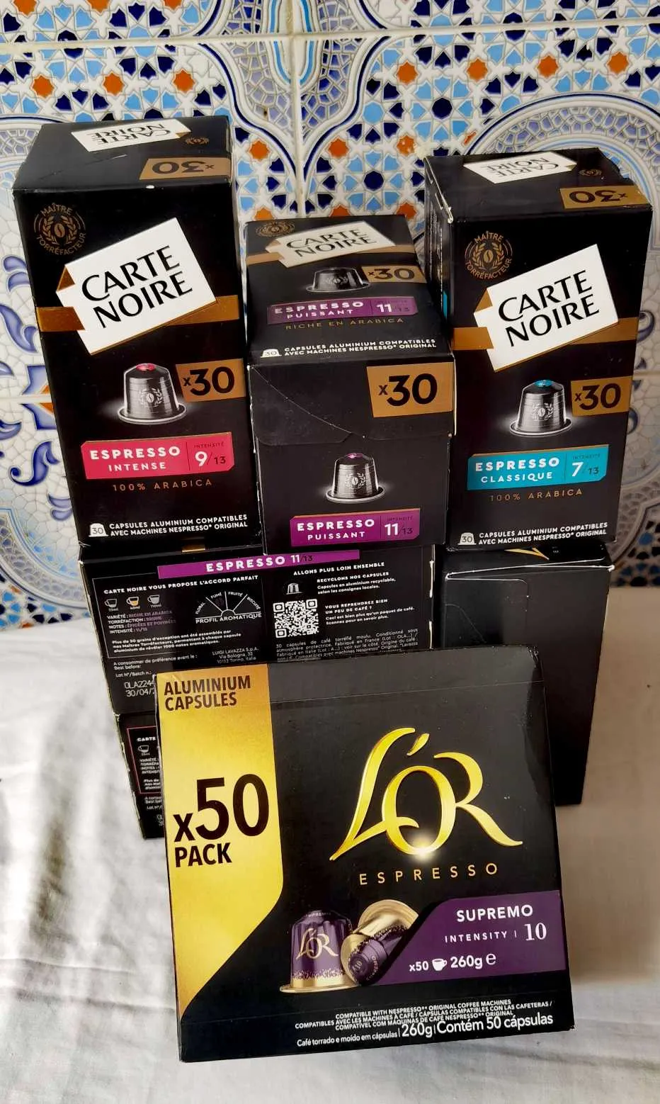 Capsules carte noir