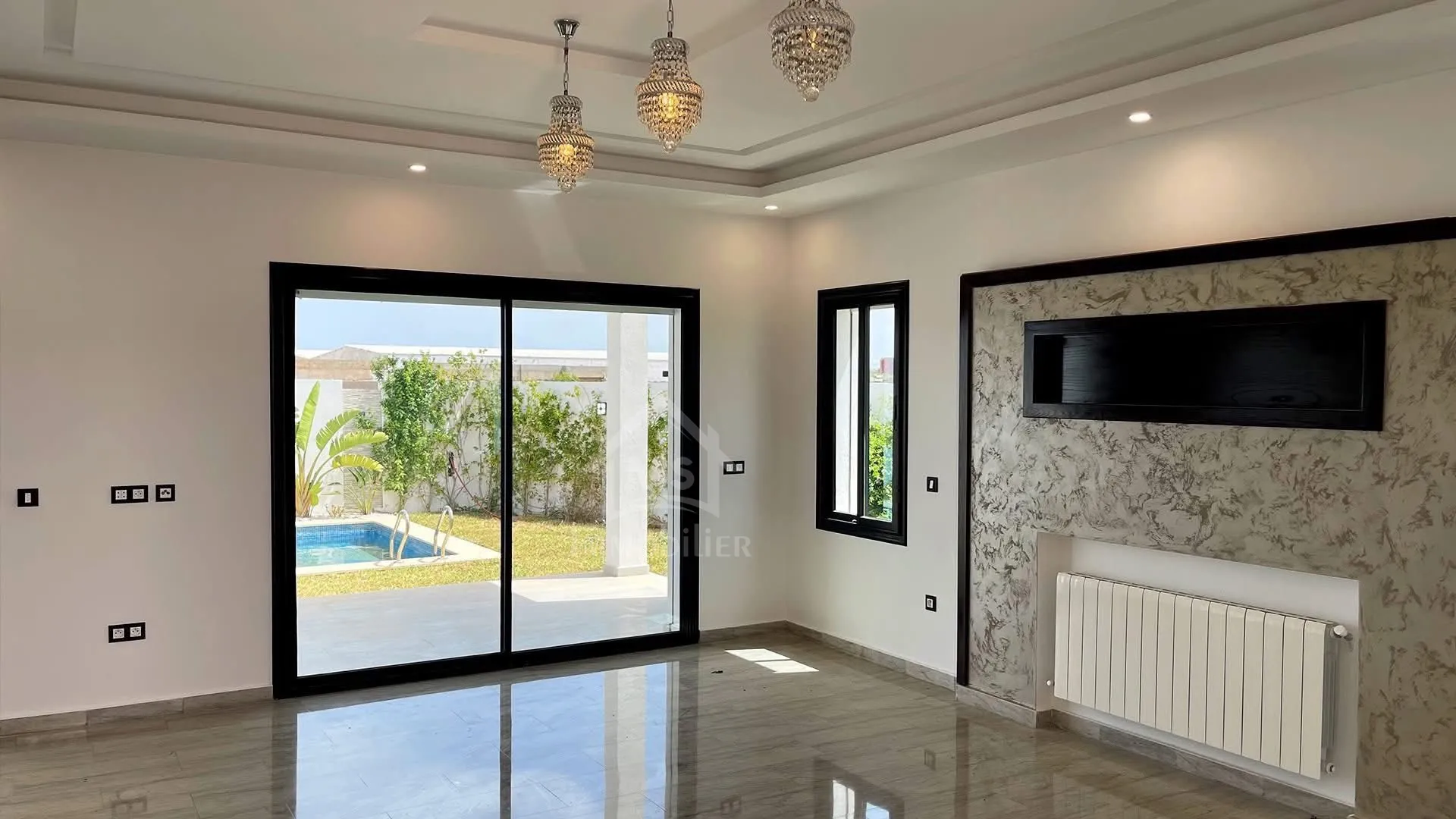 Villa S+4 toute neuve avec jardin et piscine Ă Hammamet Sud 51355351