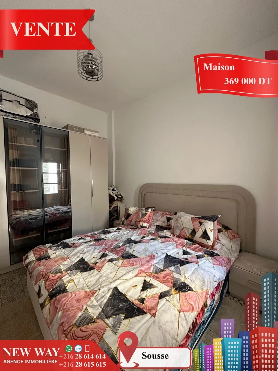 Maison à Sousse, Prés de Centre Ville