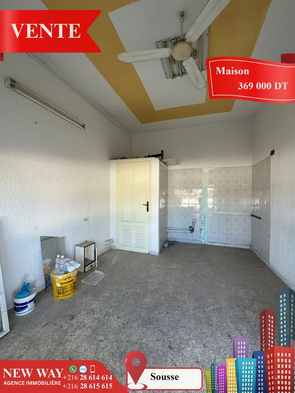 Maison à Sousse, Prés de Centre Ville