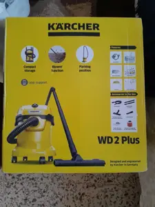 Aspirateur Karcher WD2 Plus dans l'emballage