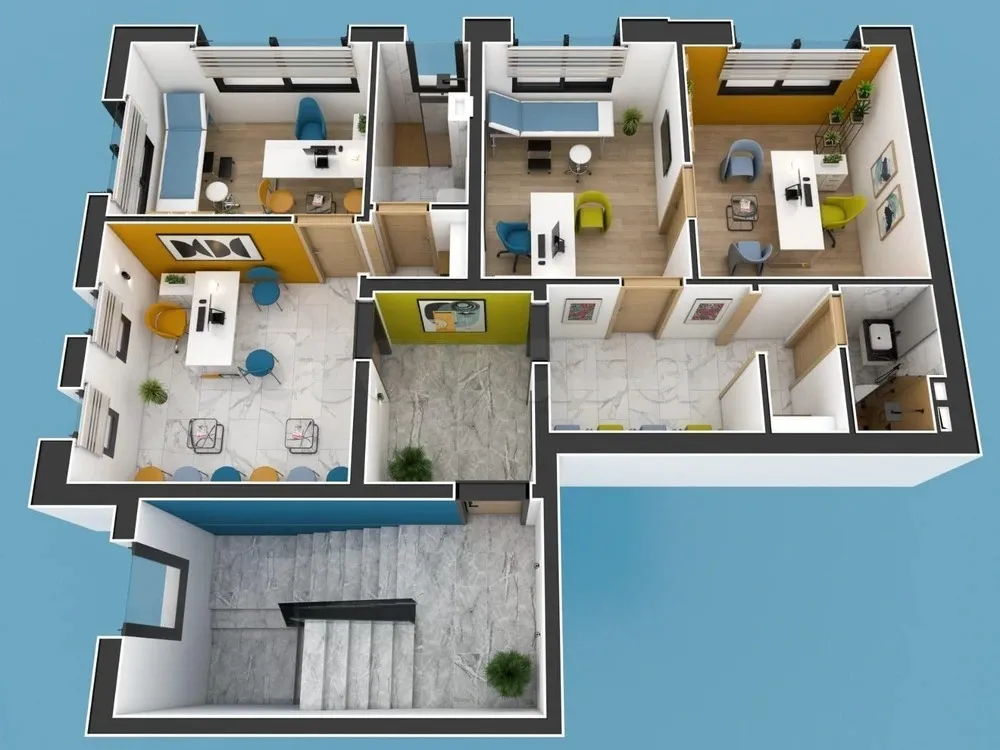 Cabinet Médical ou bureau dans un Centre Médical à siliana