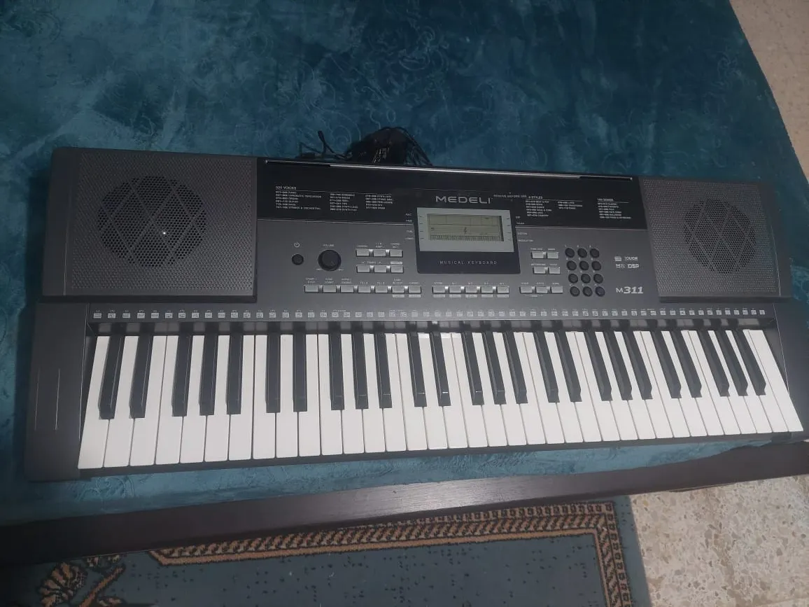 Orgue Medeli M311 cacheté , peu utilisé pour apprentissage et enregistrement