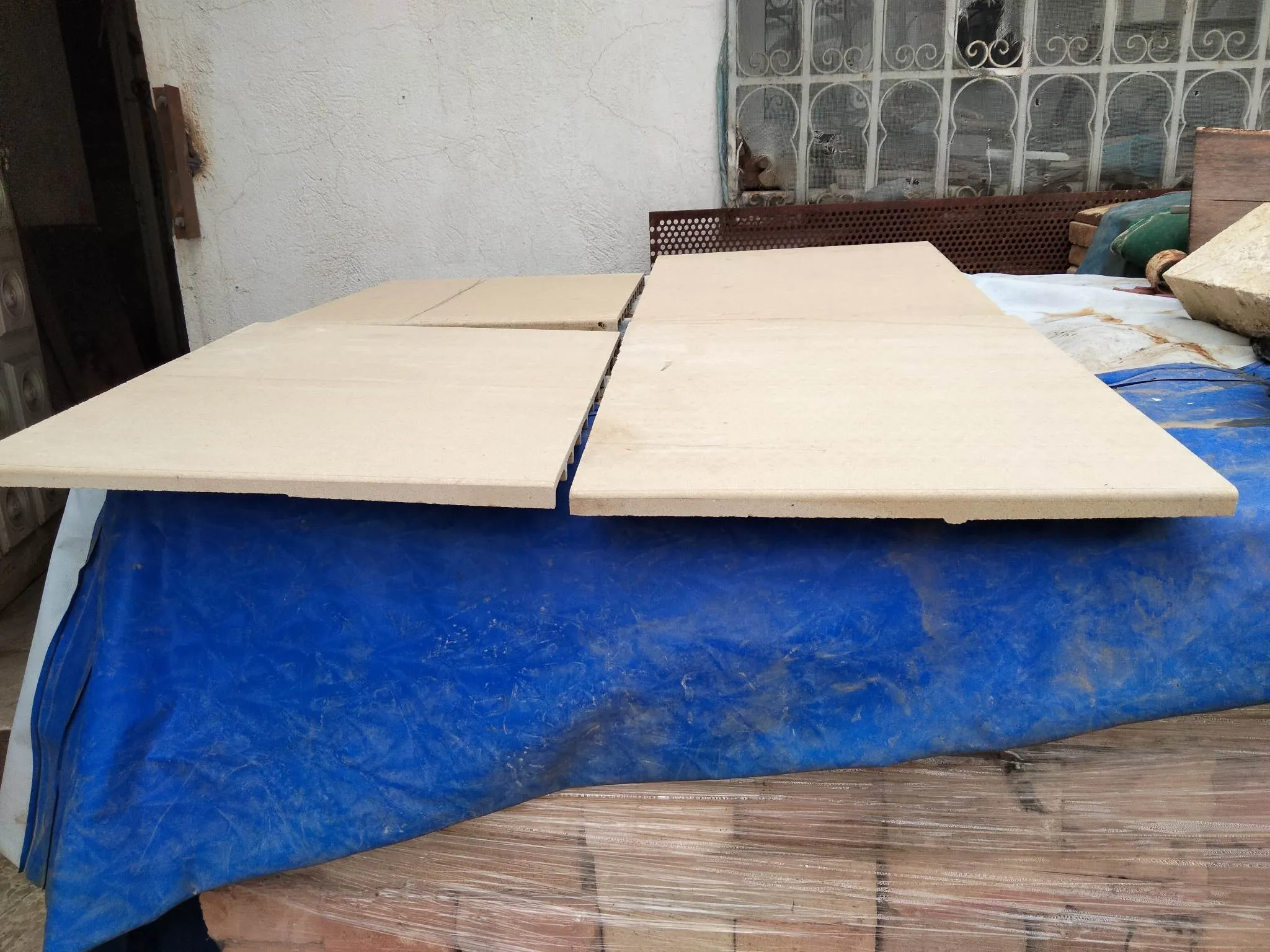 plaques refractaires de differentes dimensions