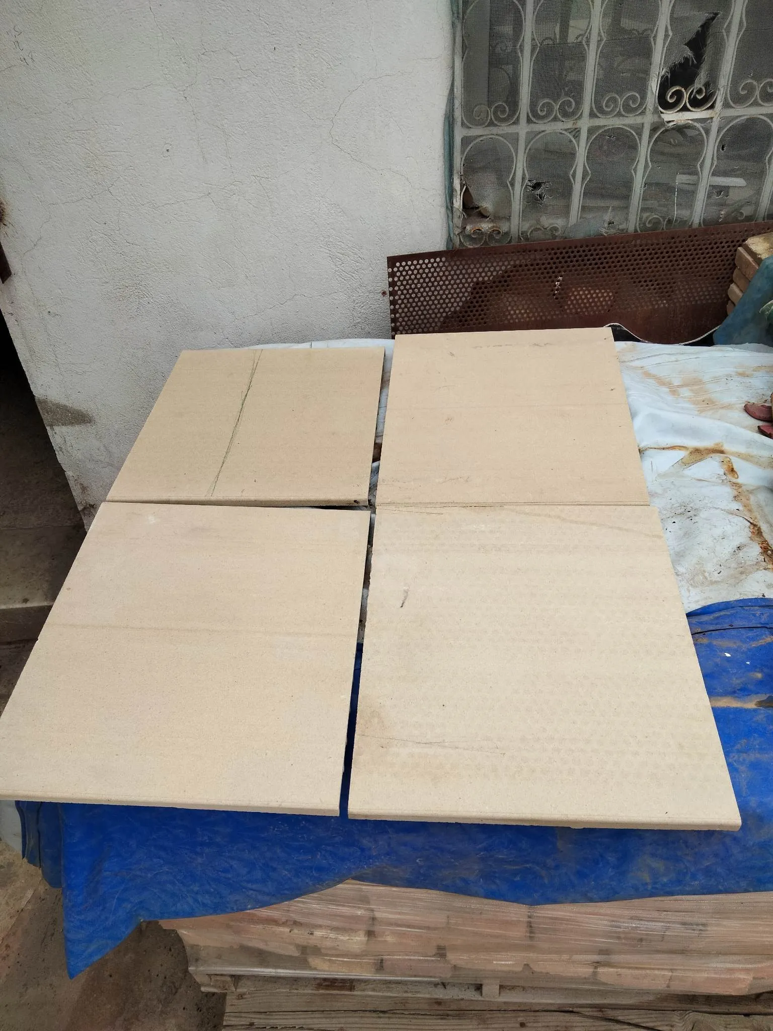 plaques refractaires de differentes dimensions