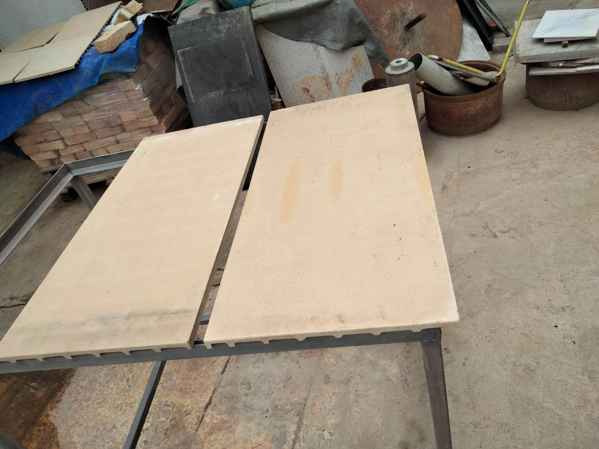 plaques refractaires de differentes dimensions