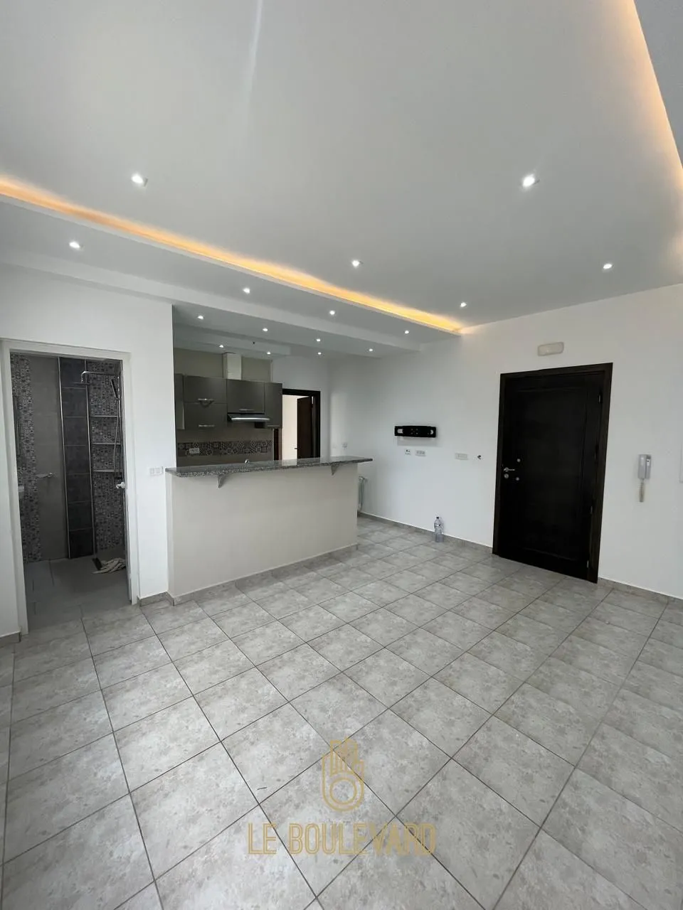 A Louer Etage De Villa S+1 Haut Standing à Mrezga, Nabeul