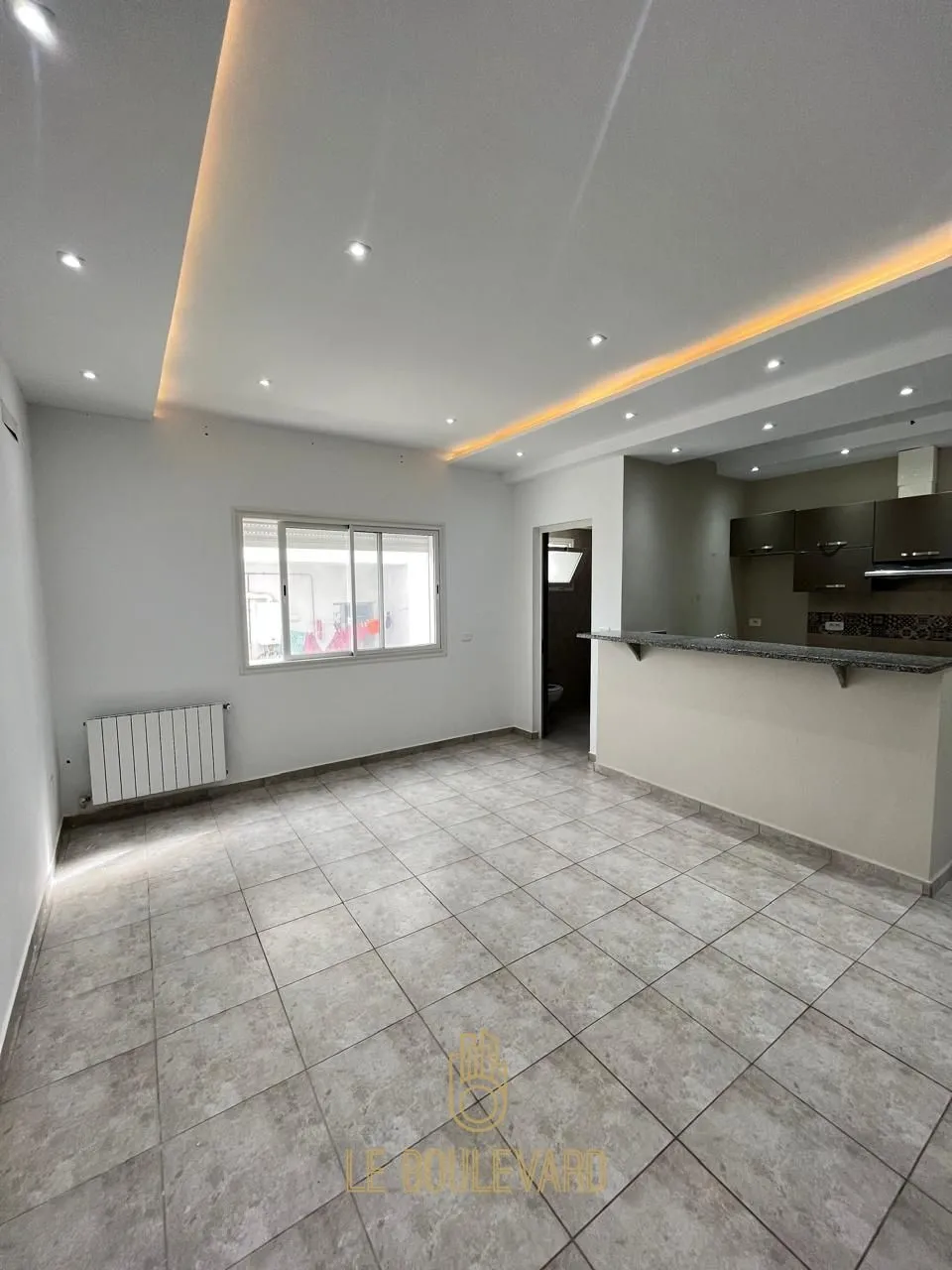 A Louer Etage De Villa S+1 Haut Standing à Mrezga, Nabeul