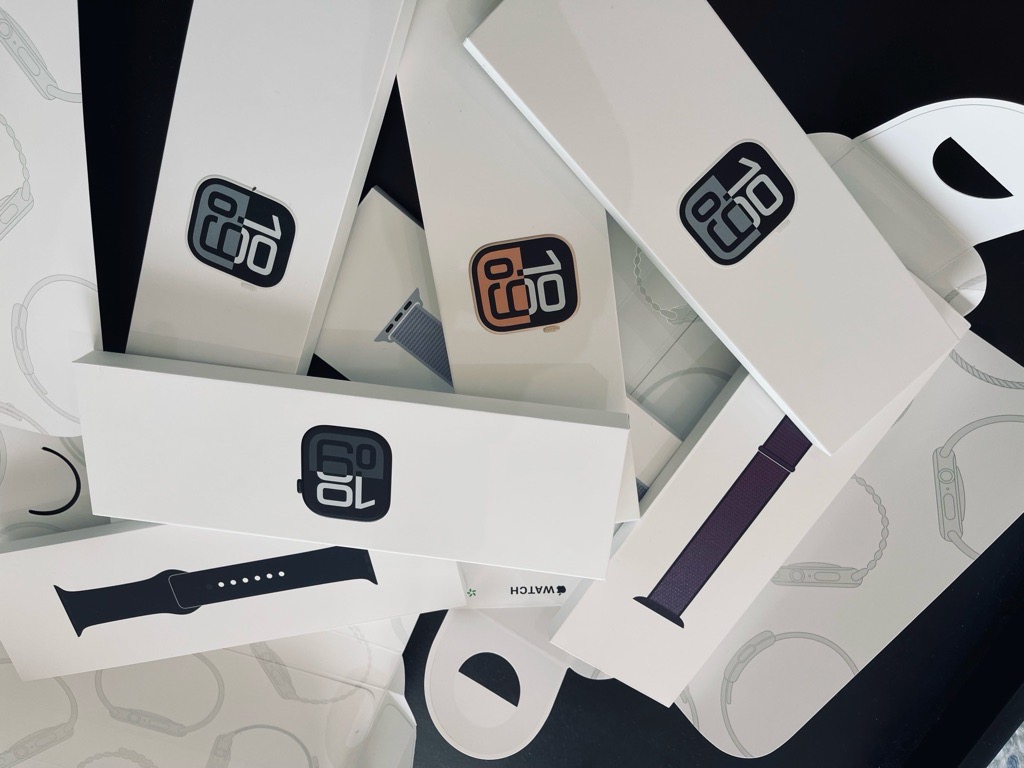 Apple watch sereis 10 cacheté