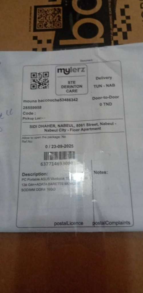 ASUS VIVOBOOK  i9-13eme Ram 24GB NEUF  avec Garantie 