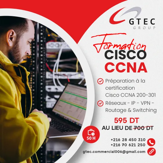 Formation en Administration Réseaux - Cisco CCNA