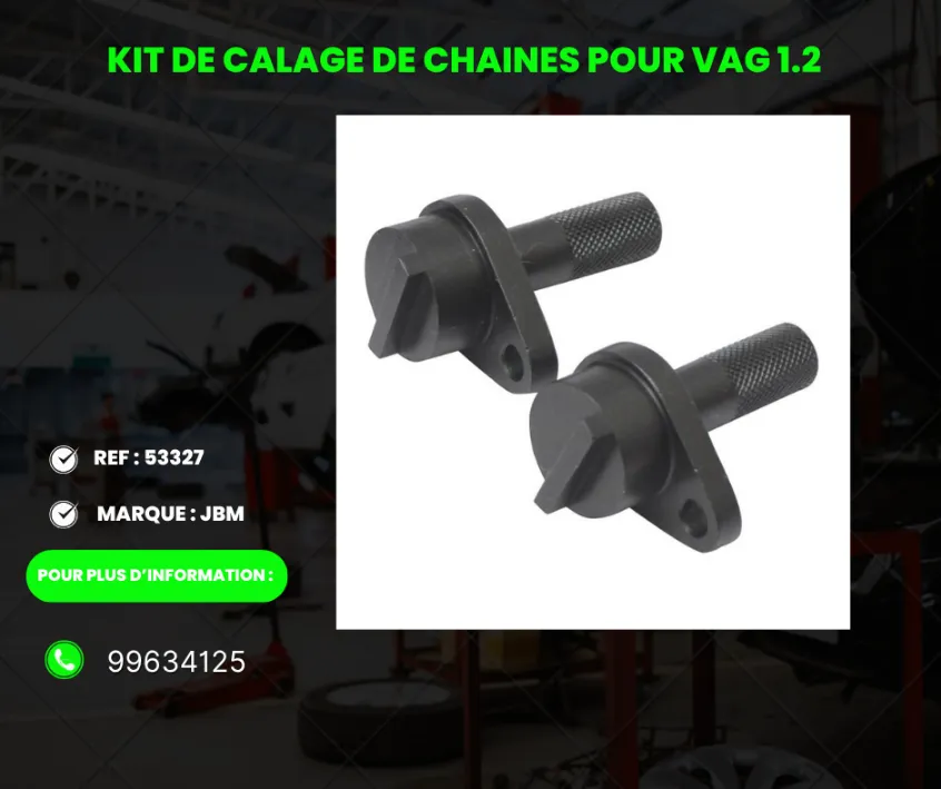 A VENDRE MATERIEL DE GARAGE REF : 53327 KIT DE CALAGE DE CHAINES POUR VAG 1.2