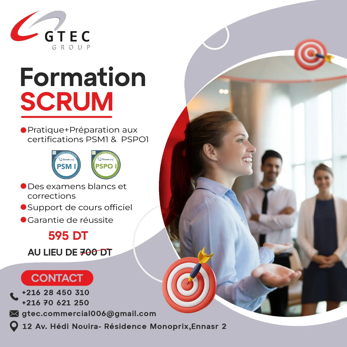 Formation Scrum - PSM1 & PSPO1