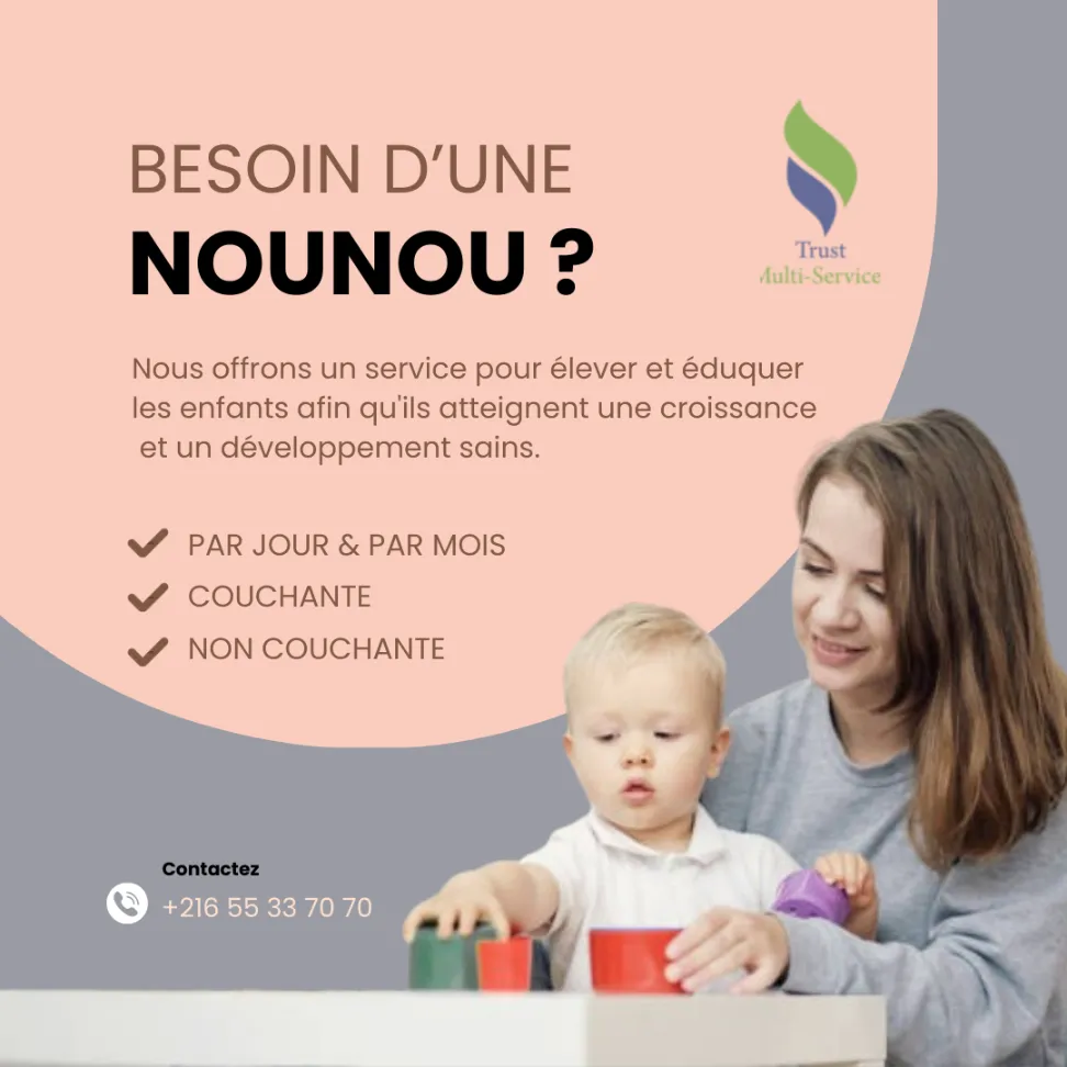 NOUNOU A DOMICILE A CITE ENNASR