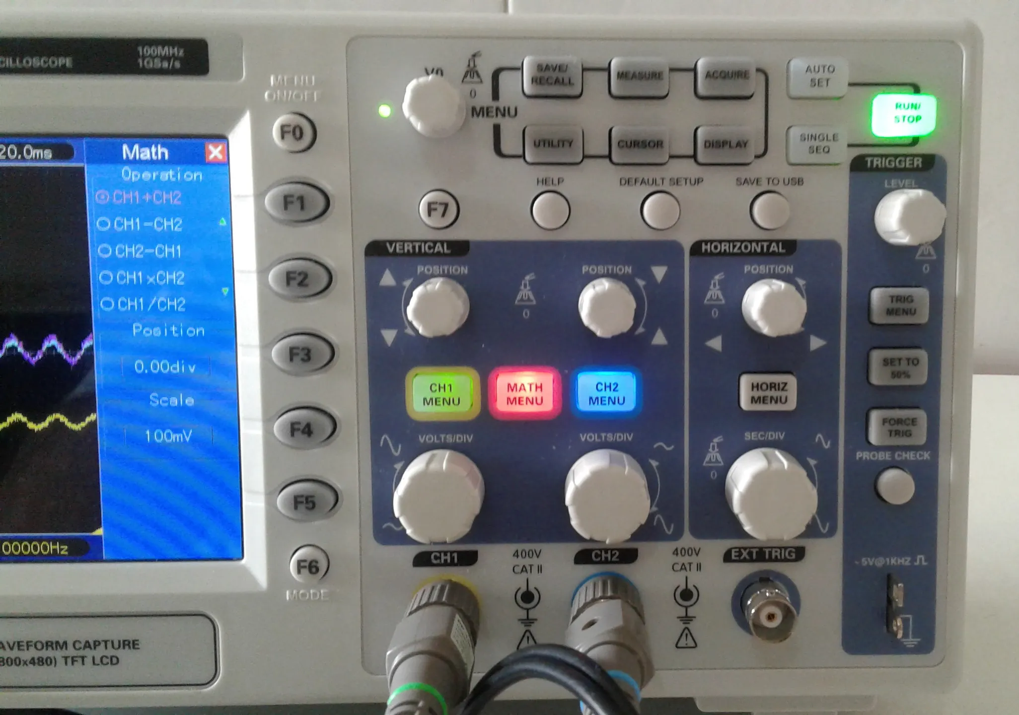 Oscilloscope numérique HANTEK DSO5102P