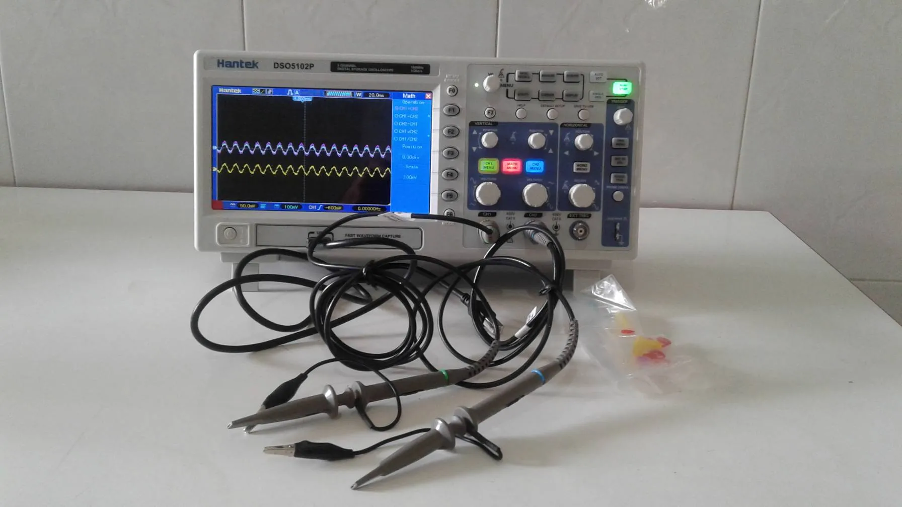 Oscilloscope numérique HANTEK DSO5102P