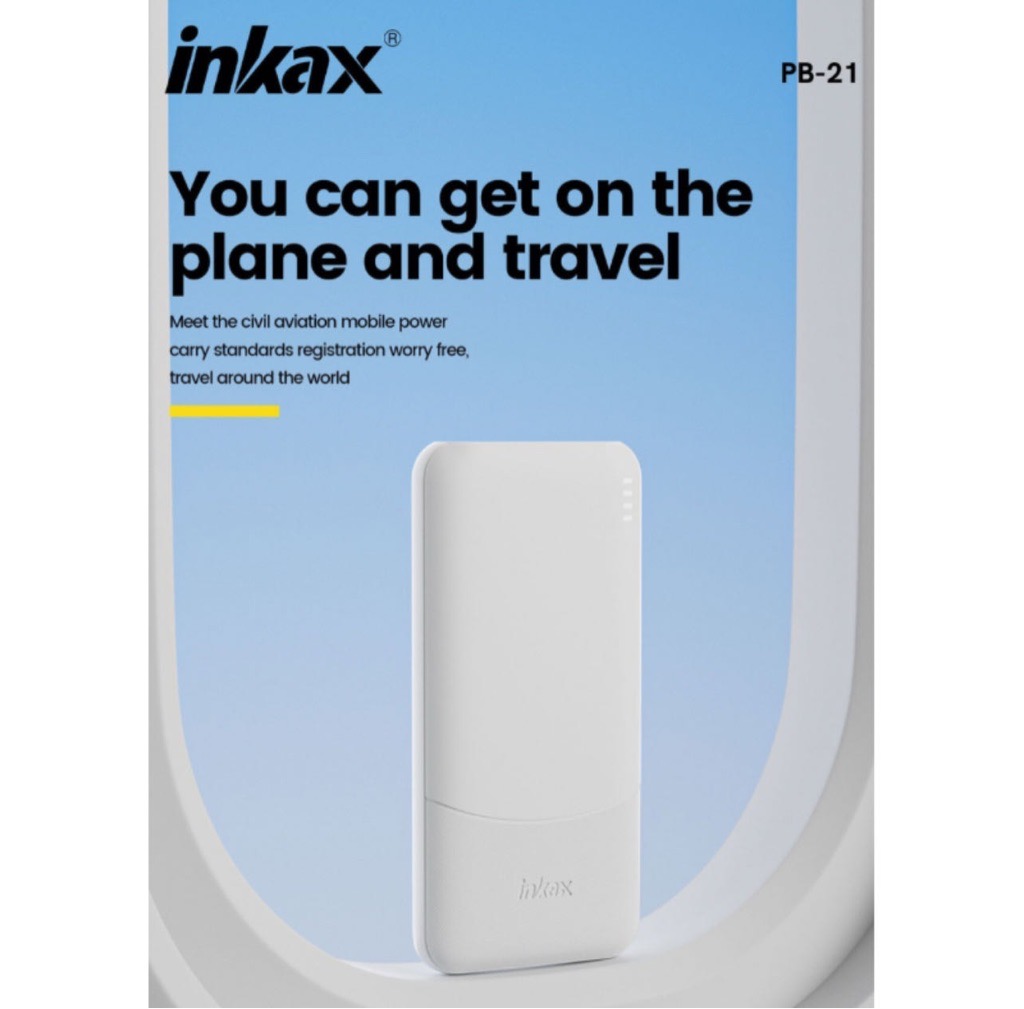 Inkax Power Bank 20000 Mah Charge Rapide Port USB et Type C OutPut  Prix Tunis