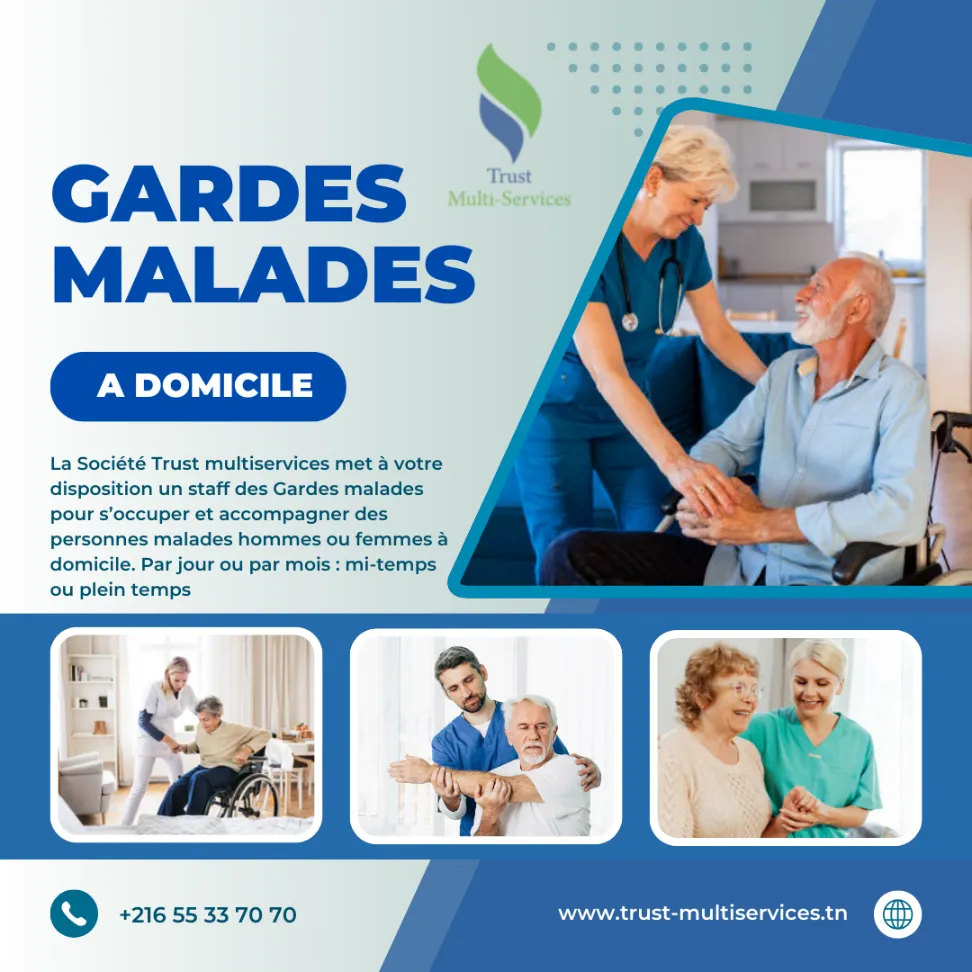 GARDE MALADE A DOMICILE A MAHDIA