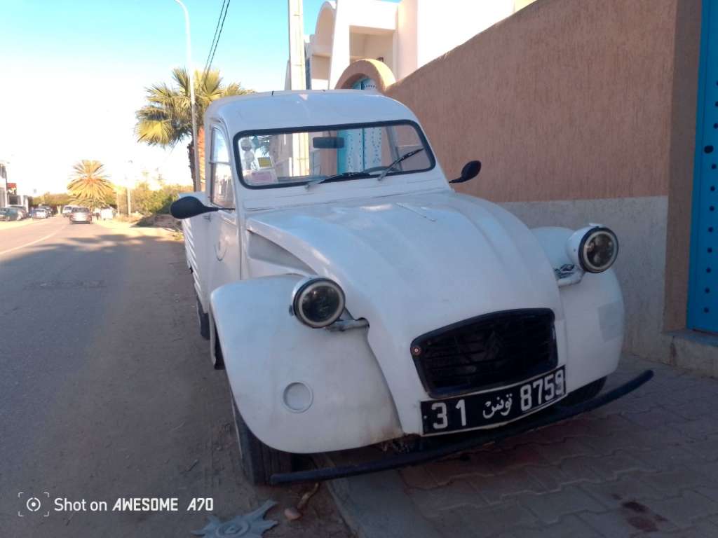 2cv Citroën 5 places 