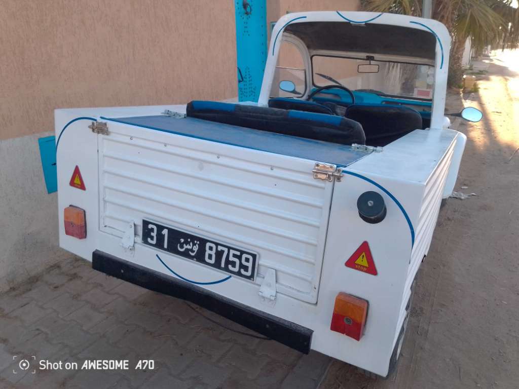 2cv Citroën 5 places 