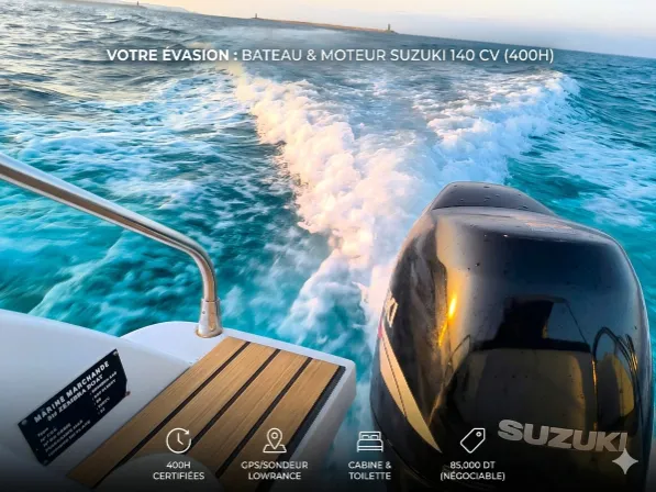 OPPORTUNITÉ : Pêche-Promenade 6.35m – État Exceptionnel (Prêt pour la Saison)  