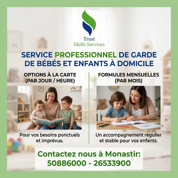 GARDES BEBES PAR MOIS COUCHANTE A SOUKRA