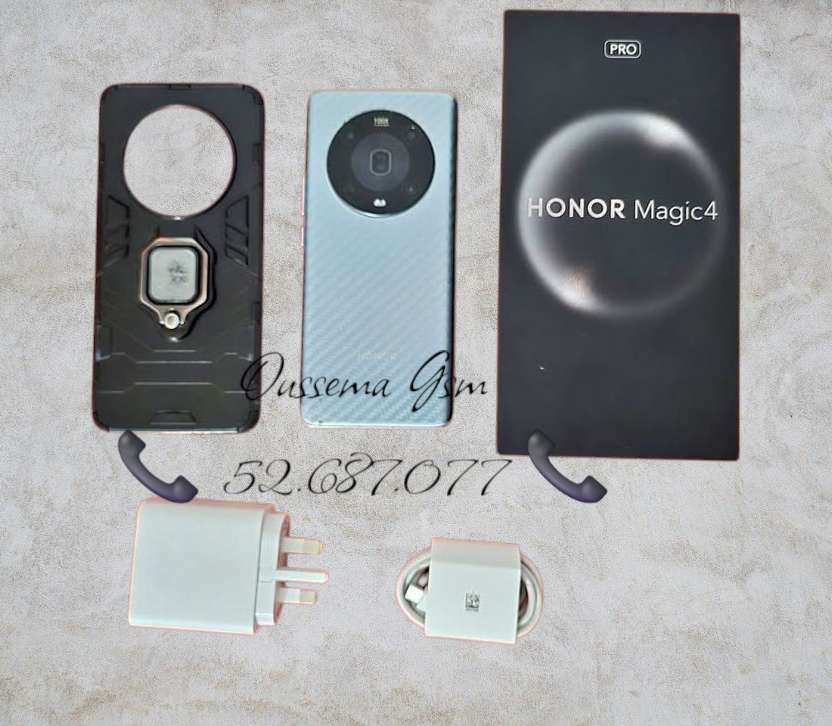 Honor Magic 4 Pro 5G(8+5 / 256go)
Qualcomm®🐲Snapdragon™8 Gen 1 état neuf 📞52.687.077📞