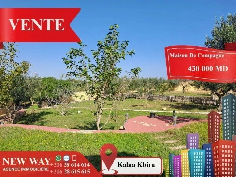 Maison de Campagne à Kalâa Kebira