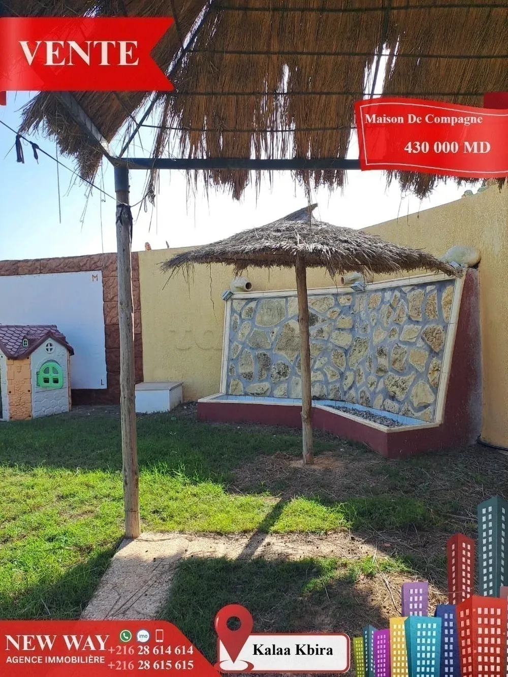 Maison de Campagne à Kalâa Kebira