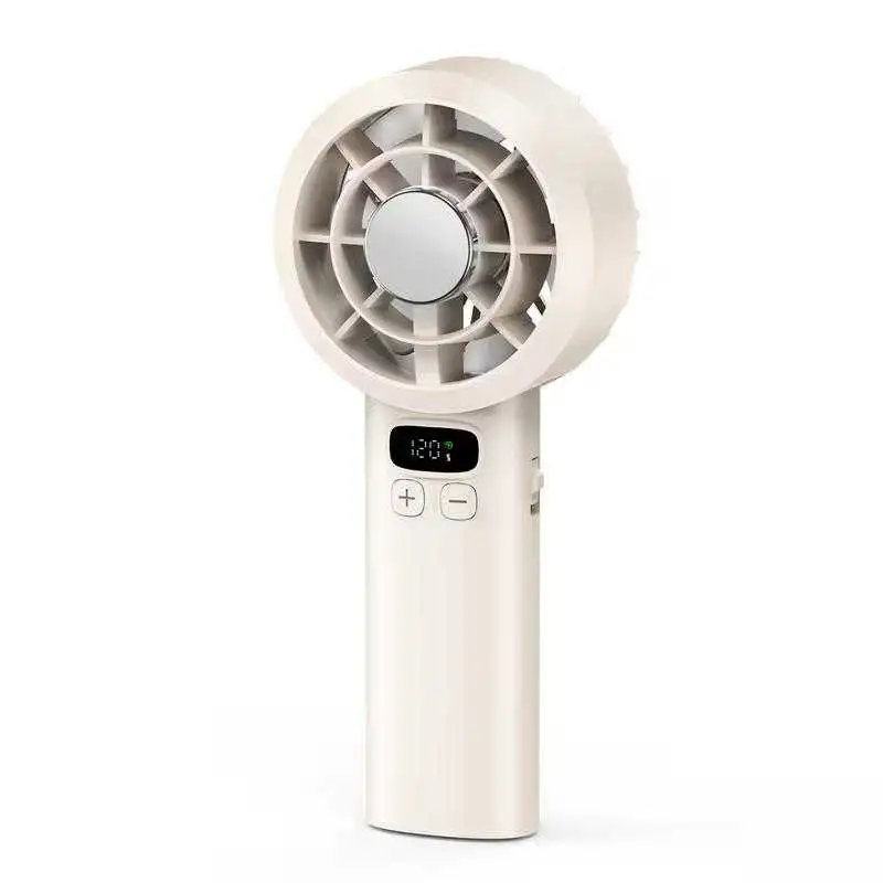 Ventilateur Portable À Main rechargeable avec écran numérique