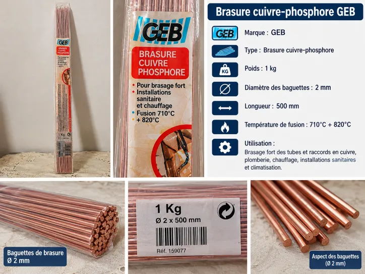 Baguette de cuivre