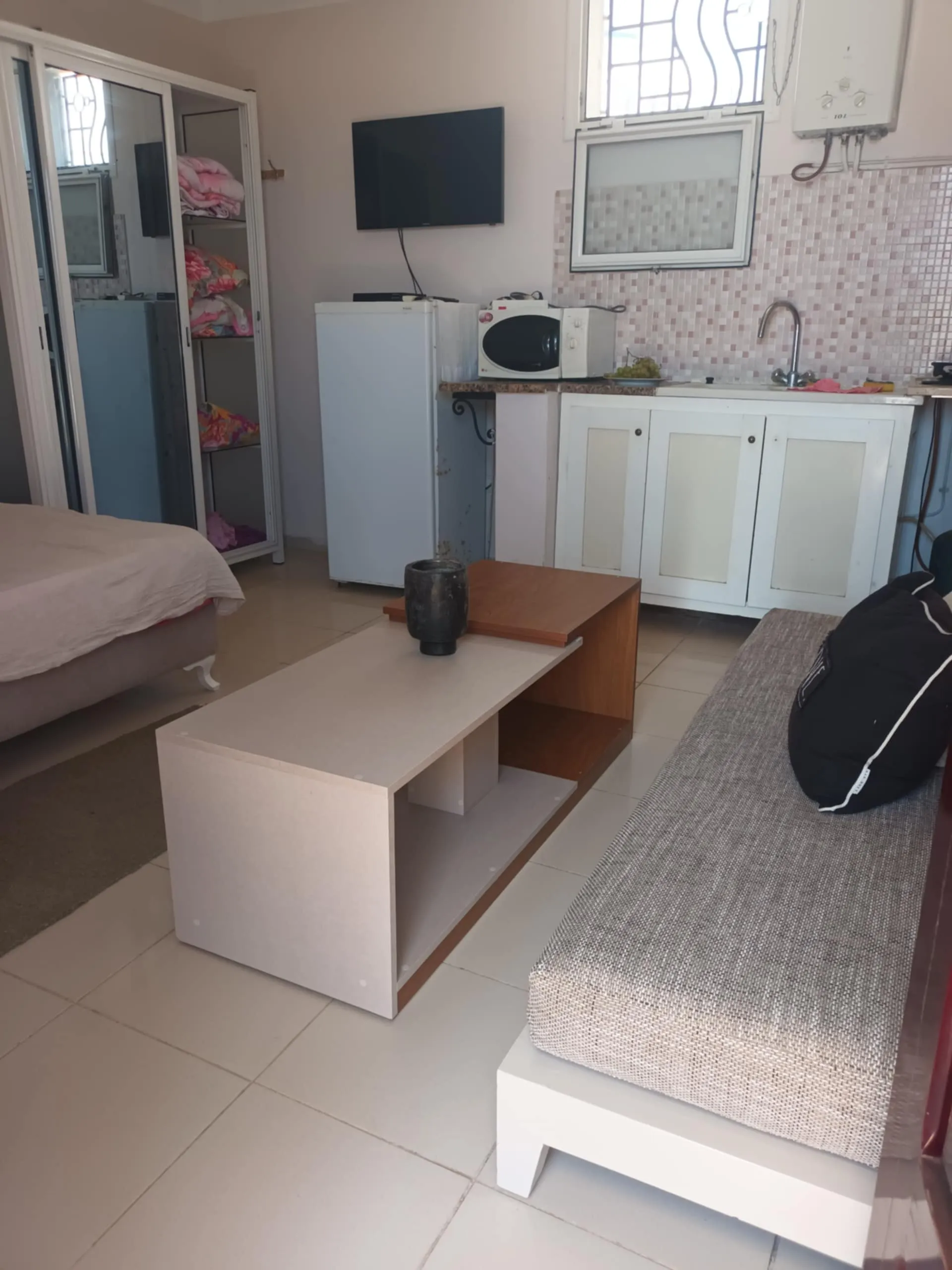 Studio meublé s+0 à sidi selem Bizerte 